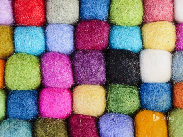 Screenshot №1 pro téma Colorful Wool 640x480