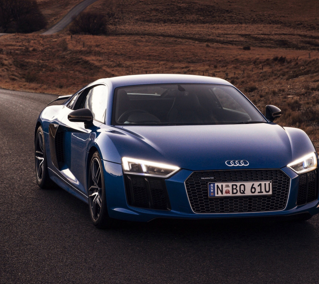 Audi R8 V10 Quattro wallpaper 1080x960