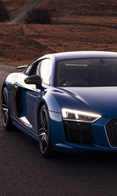 Fondo de pantalla Audi R8 V10 Quattro 240x400