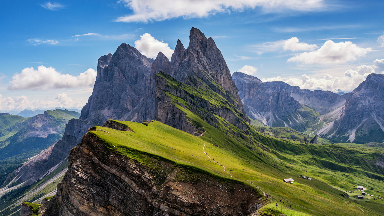 Parco Naturale Puez Odle Dolomites South Tyrol in Italy screenshot #1 1280x720