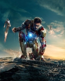 Screenshot №1 pro téma Iron Man 3 New 128x160