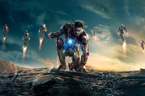 Fondo de pantalla Iron Man 3 New 480x320