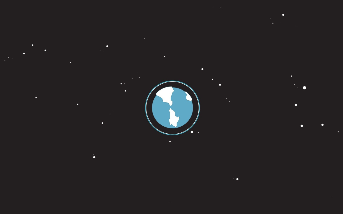 Das Earth Orbit Illustration Wallpaper 1440x900