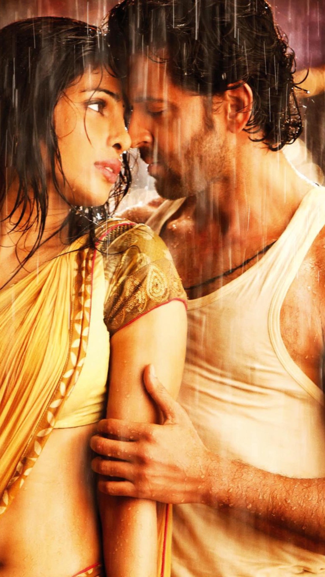 Hrithik Roshan Priyanka Chopra wallpaper 640x1136