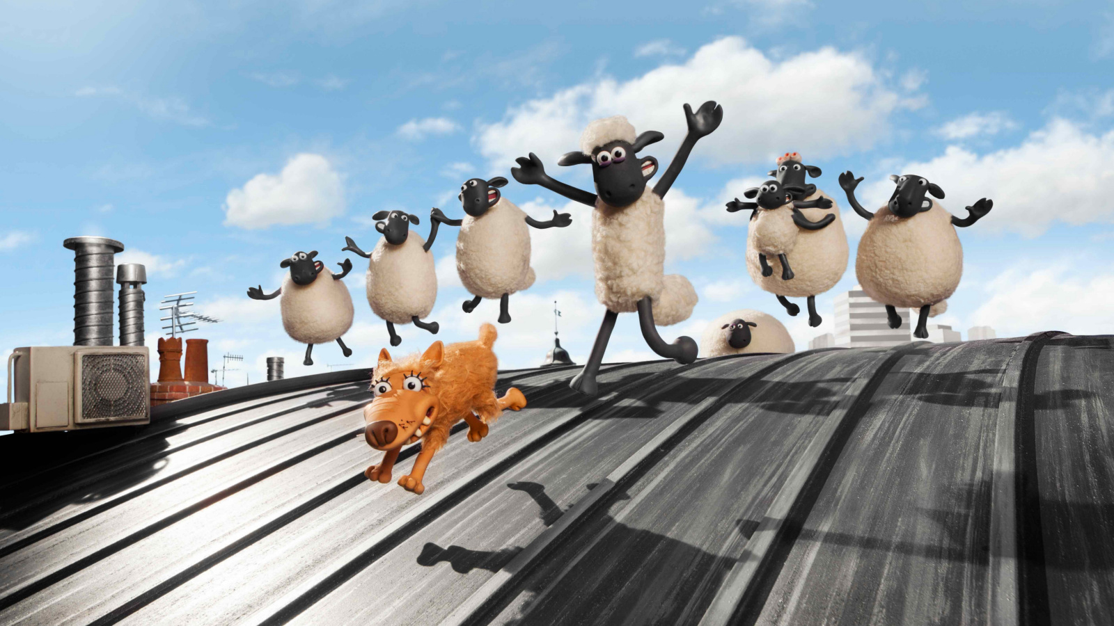 Fondo de pantalla Shaun the Sheep Movie 1600x900