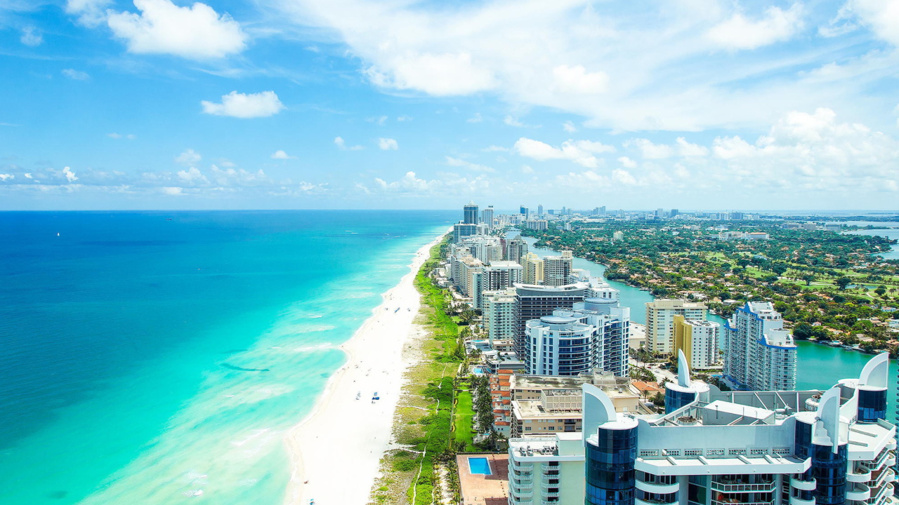 Das Miami Mid Beach Wallpaper 1280x720