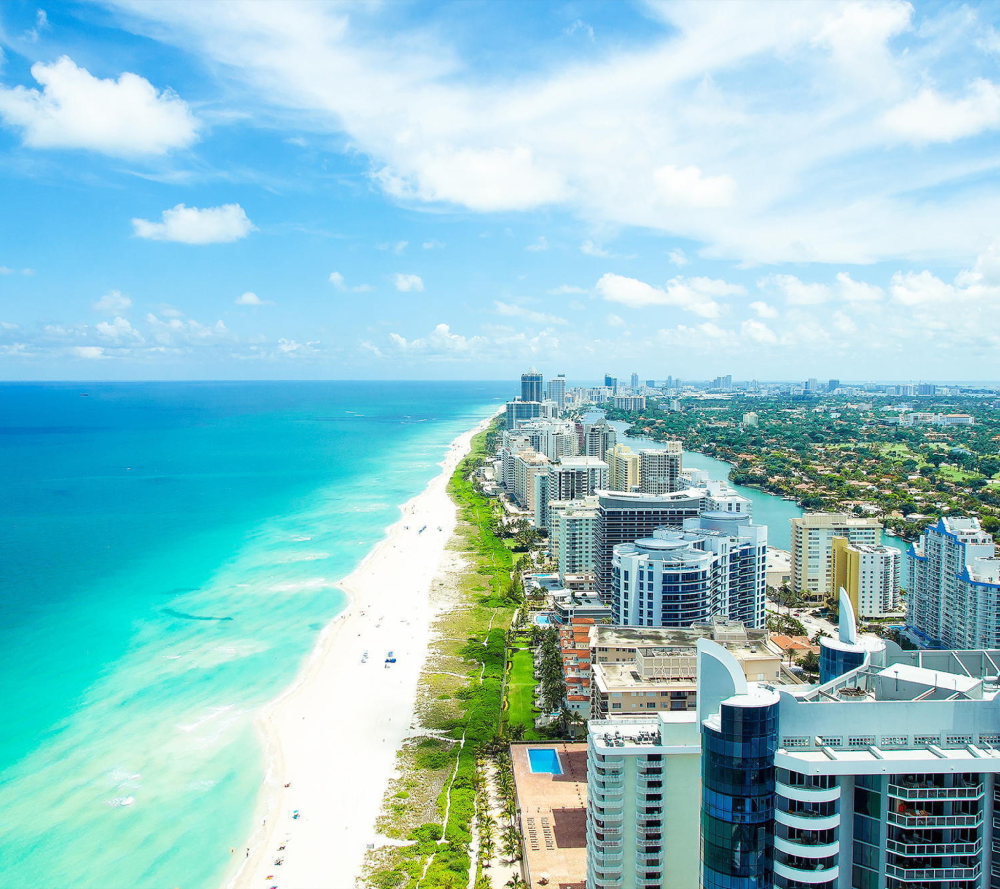 Fondo de pantalla Miami Mid Beach 1440x1280