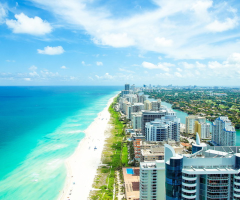Fondo de pantalla Miami Mid Beach 480x400