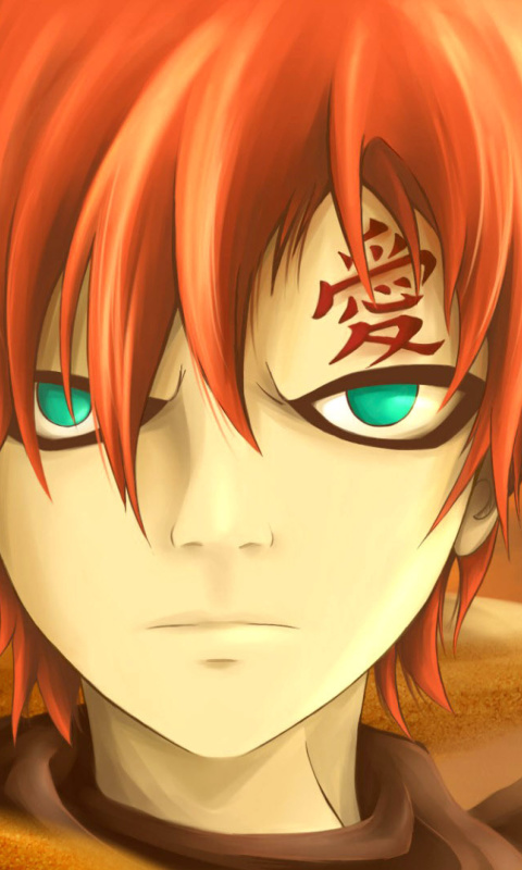 Screenshot №1 pro téma Gaara, Naruto Fanfiction 480x800