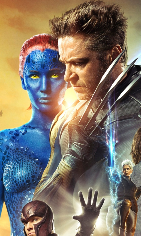 X-Men Days Of Future Past Movie wallpaper 480x800