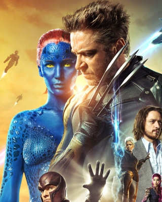 X-Men Days Of Future Past Movie - Obrázkek zdarma pro 132x176