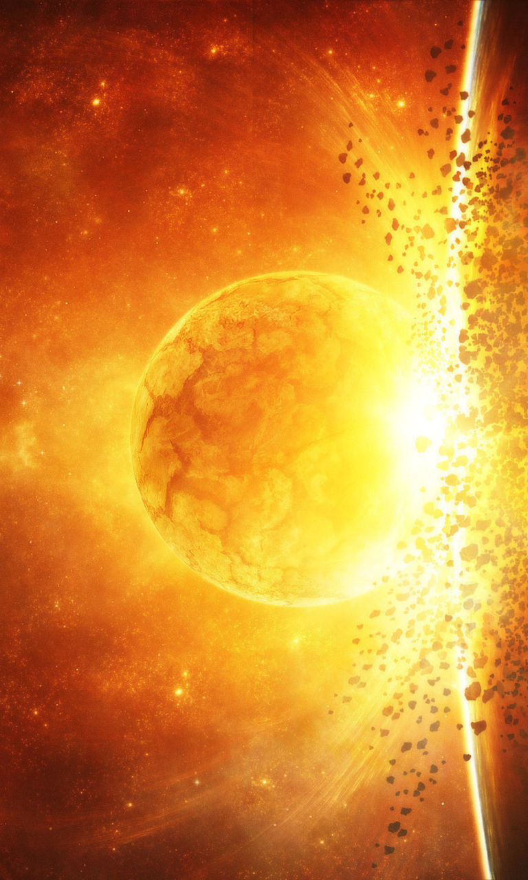 Screenshot №1 pro téma Fire Planet 768x1280