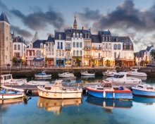 Fondo de pantalla Le Croisic in Brittany France 220x176