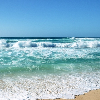 Ocean Waves sfondi gratuiti per 1024x1024
