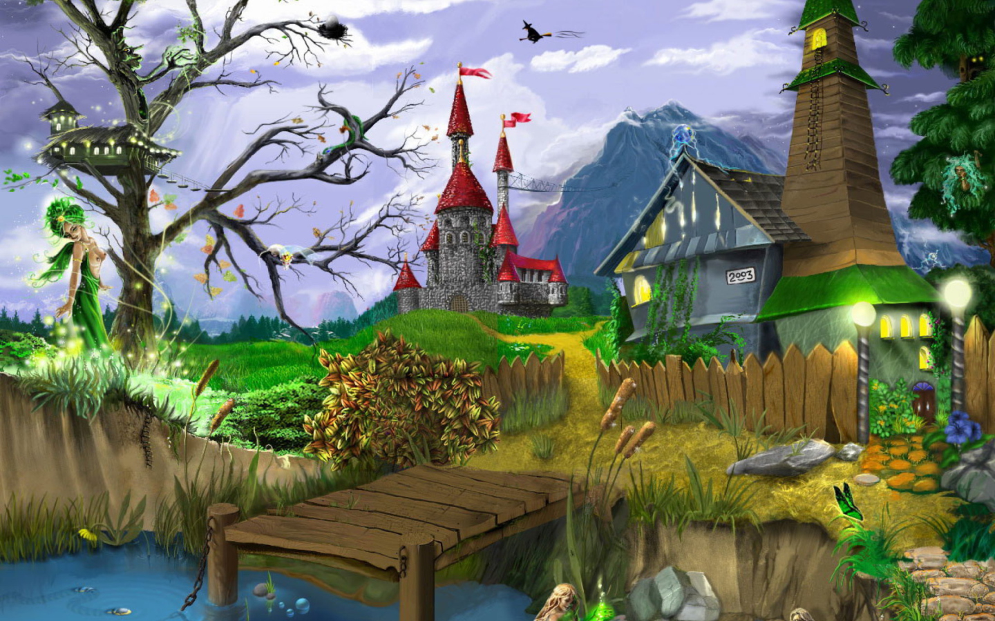 Screenshot №1 pro téma Sci-Fi World Of Fantasy 1440x900