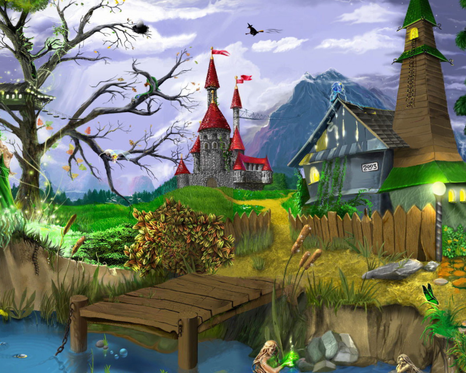 Screenshot №1 pro téma Sci-Fi World Of Fantasy 1600x1280