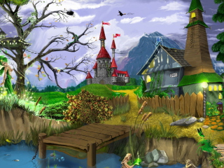 Screenshot №1 pro téma Sci-Fi World Of Fantasy 320x240