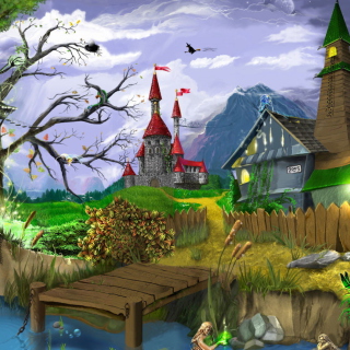 Sci-Fi World Of Fantasy - Obrázkek zdarma pro iPad 2