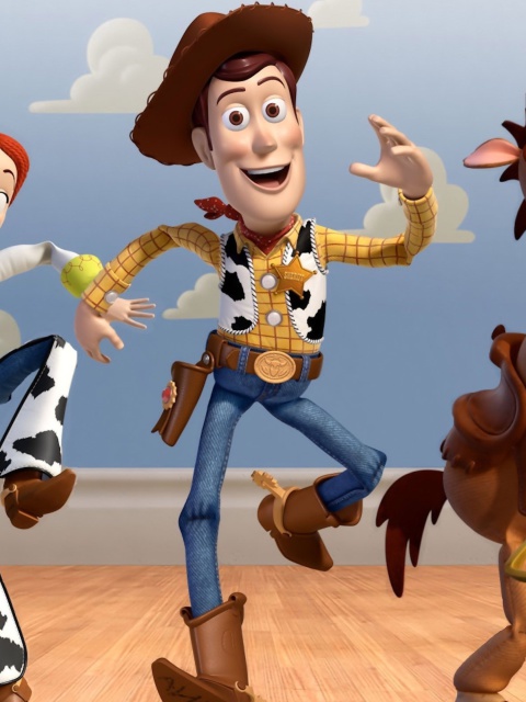 Обои Woody in Toy Story 3 480x640