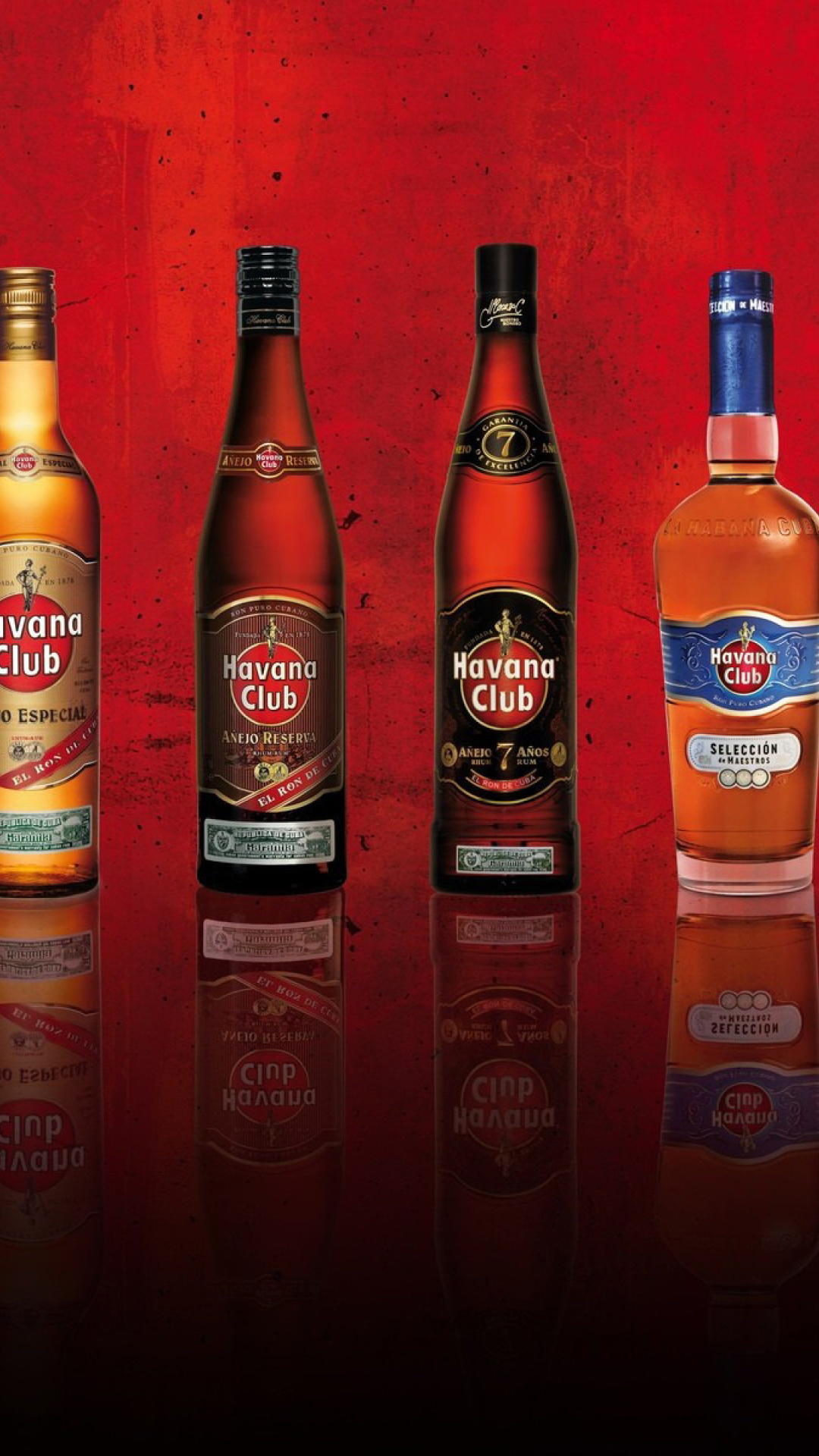Fondo de pantalla Havana Club Rum 1080x1920