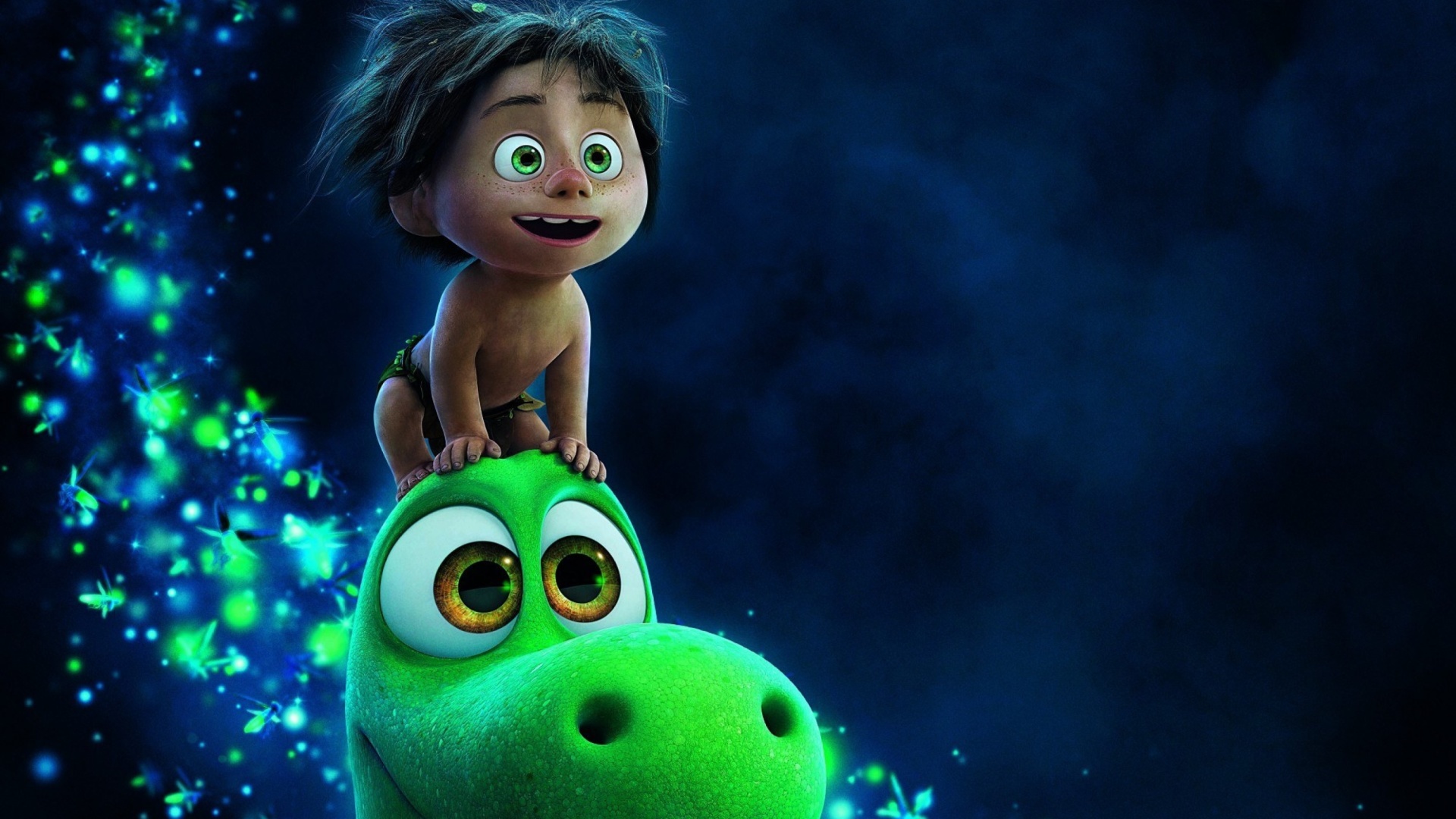 Fondo de pantalla The Good Dinosaur Cartoon 1920x1080