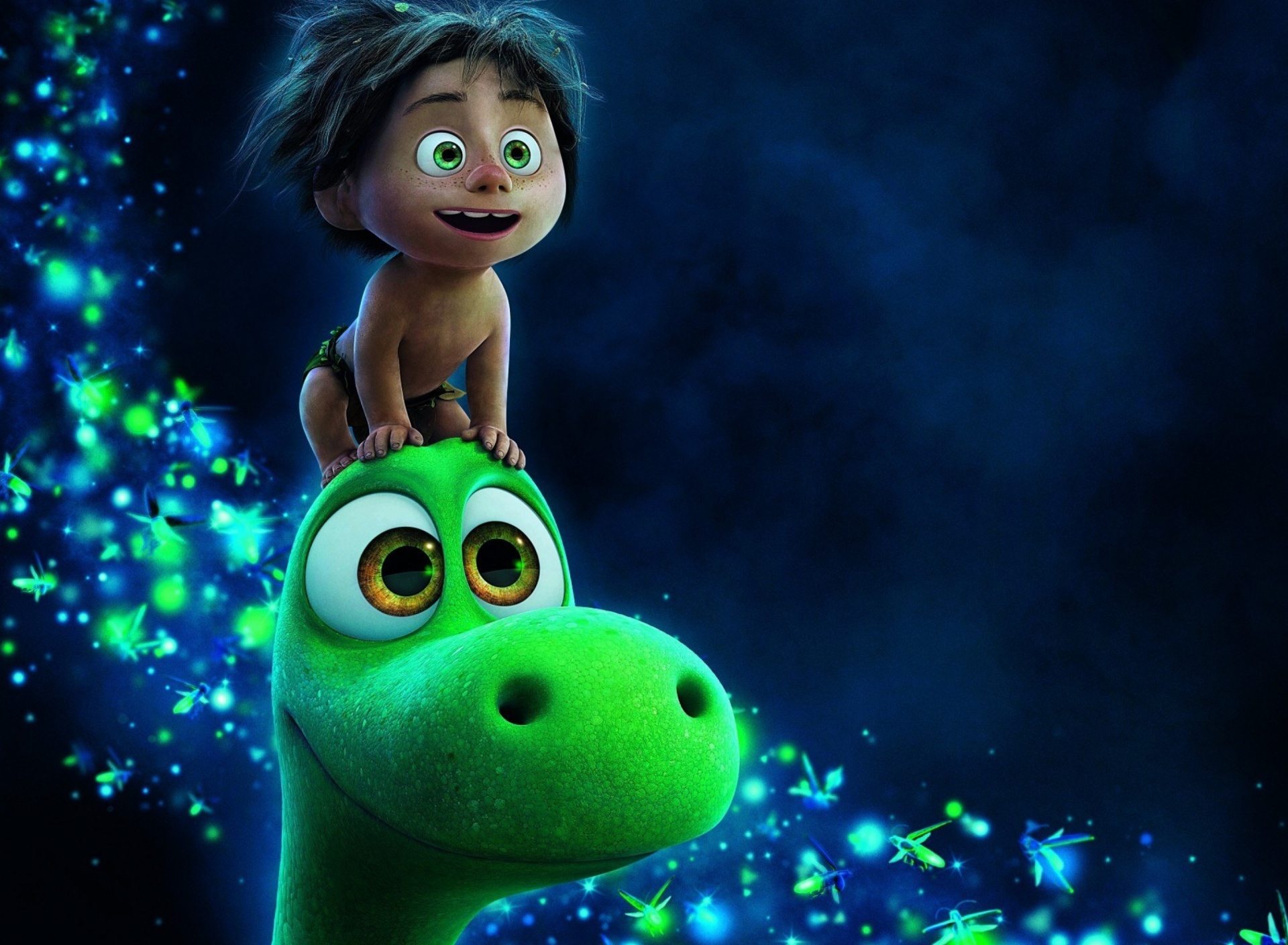 Обои The Good Dinosaur Cartoon 1920x1408