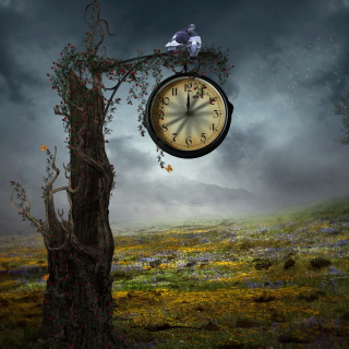 Creative Clock - Obrázkek zdarma pro 128x128