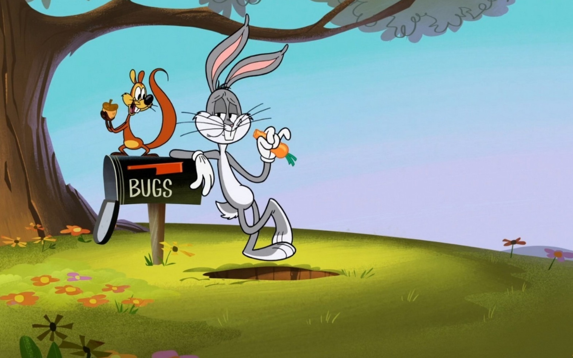 Sfondi Bugs Bunny Cartoon Wabbit 1920x1200