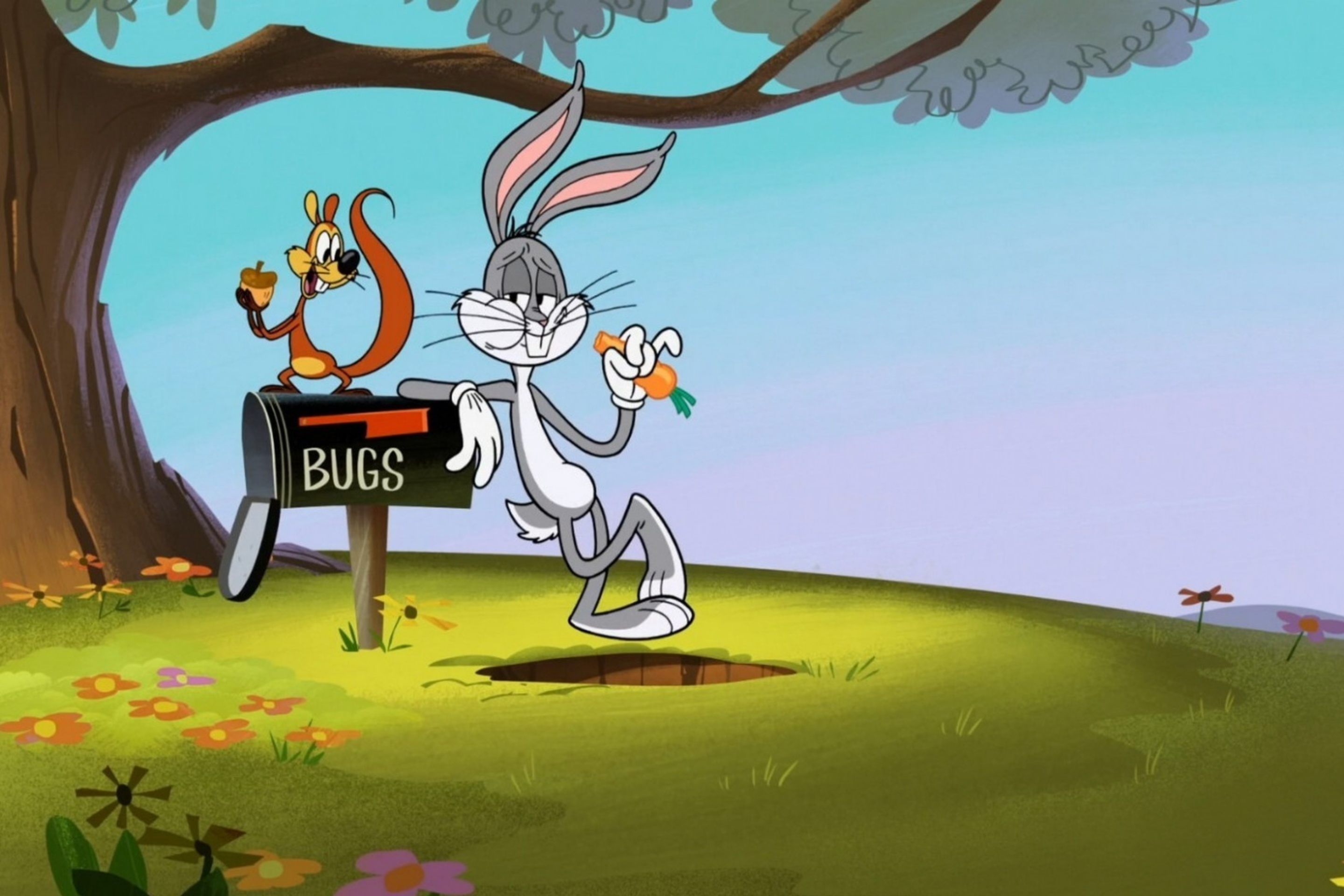 Das Bugs Bunny Cartoon Wabbit Wallpaper 2880x1920