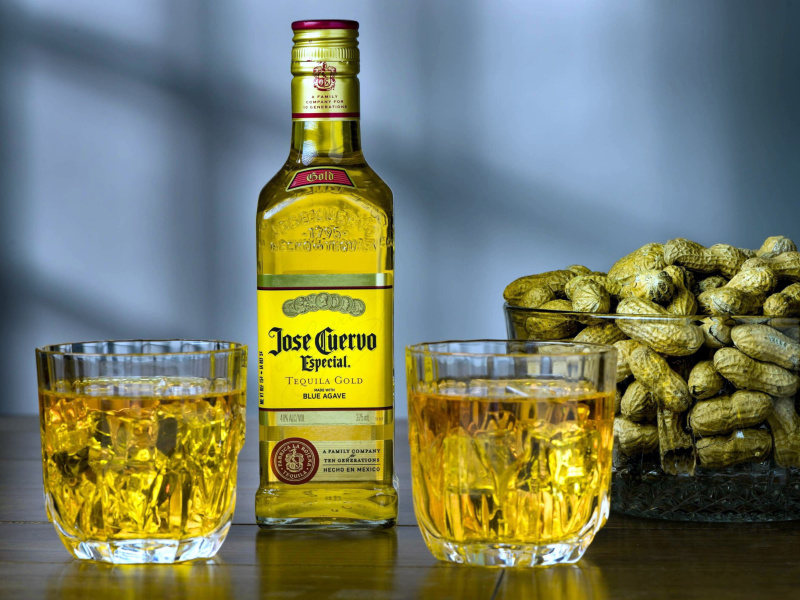 Das Tequila Jose Cuervo Especial Gold Wallpaper 800x600