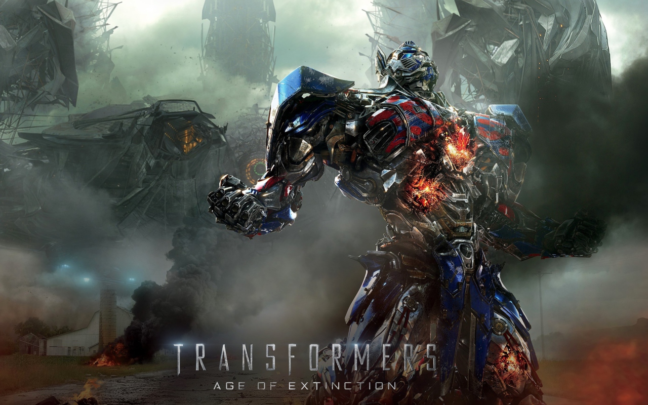 Screenshot №1 pro téma Transformers 4 Age Of Extinction 2014 1280x800