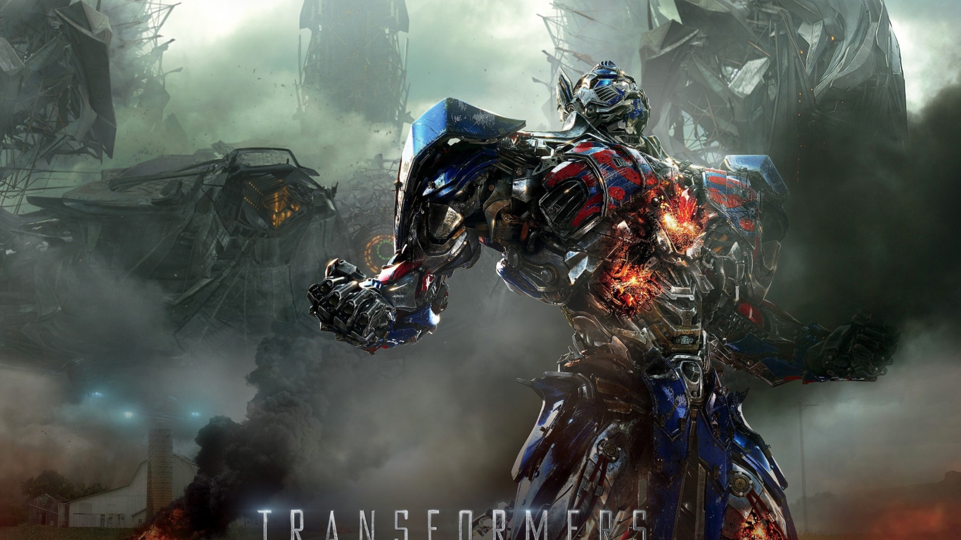 Transformers 4 Age Of Extinction 2014 wallpaper 1366x768