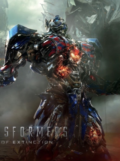 Screenshot №1 pro téma Transformers 4 Age Of Extinction 2014 240x320