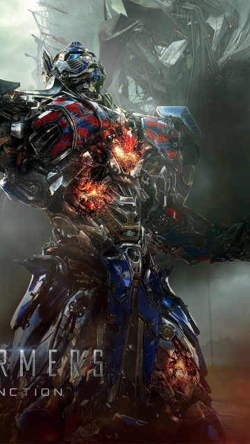 Обои Transformers 4 Age Of Extinction 2014 360x640