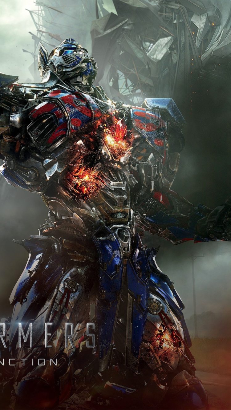 Screenshot №1 pro téma Transformers 4 Age Of Extinction 2014 750x1334