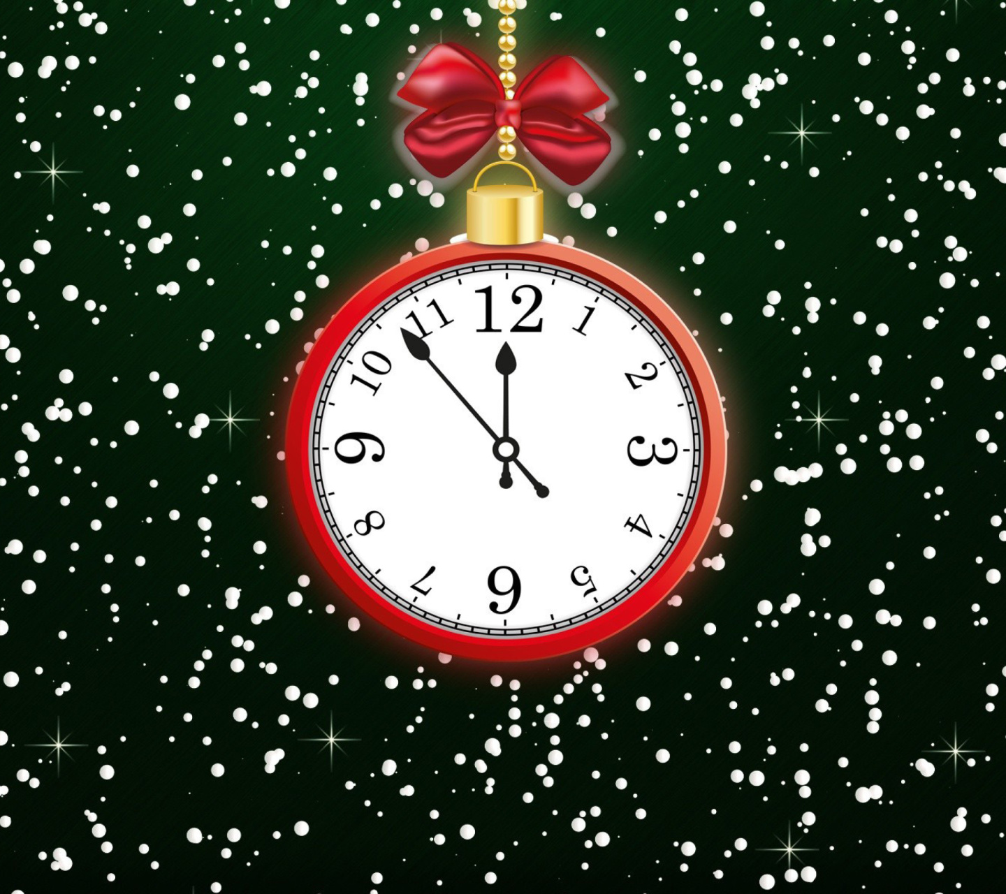 Screenshot №1 pro téma Happy New Year Clock 1440x1280