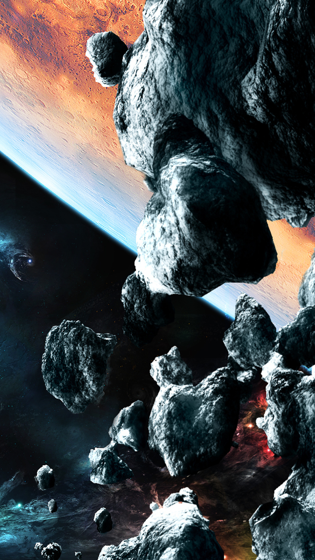 Screenshot №1 pro téma Asteroids 1080x1920