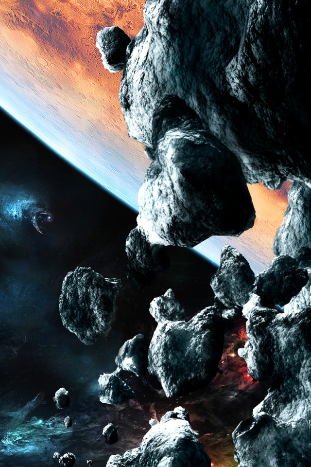 Screenshot №1 pro téma Asteroids 640x960