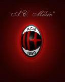 Screenshot №1 pro téma AC Milan Logo 128x160