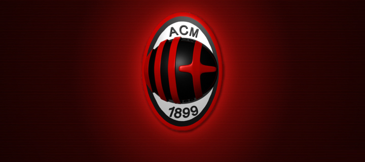 Fondo de pantalla AC Milan Logo 720x320