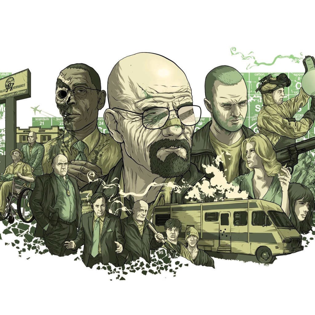 Sfondi Breaking Bad Poster 1024x1024