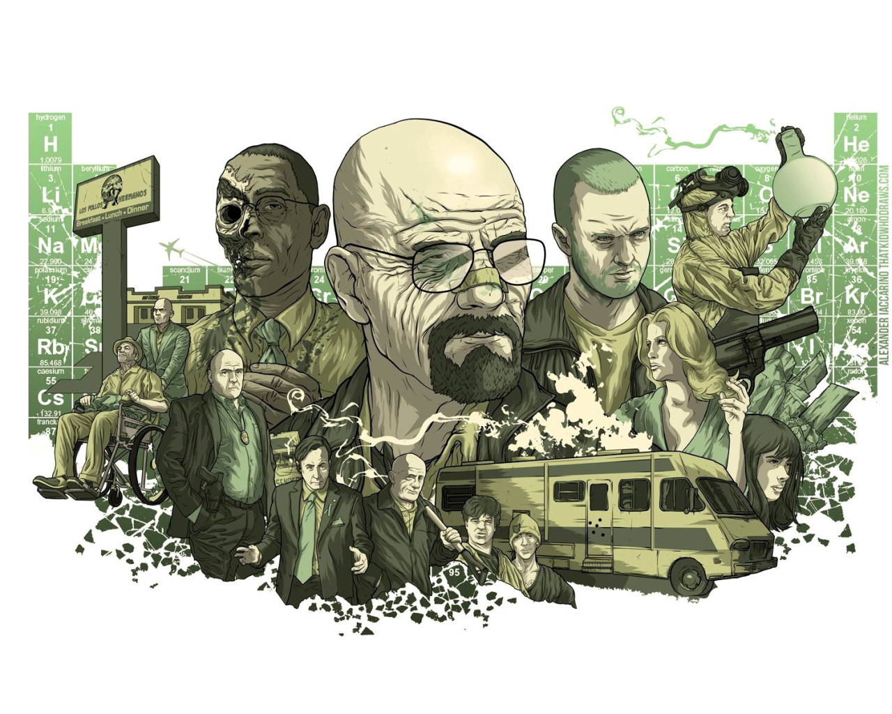 Breaking Bad Poster screenshot #1 1280x1024