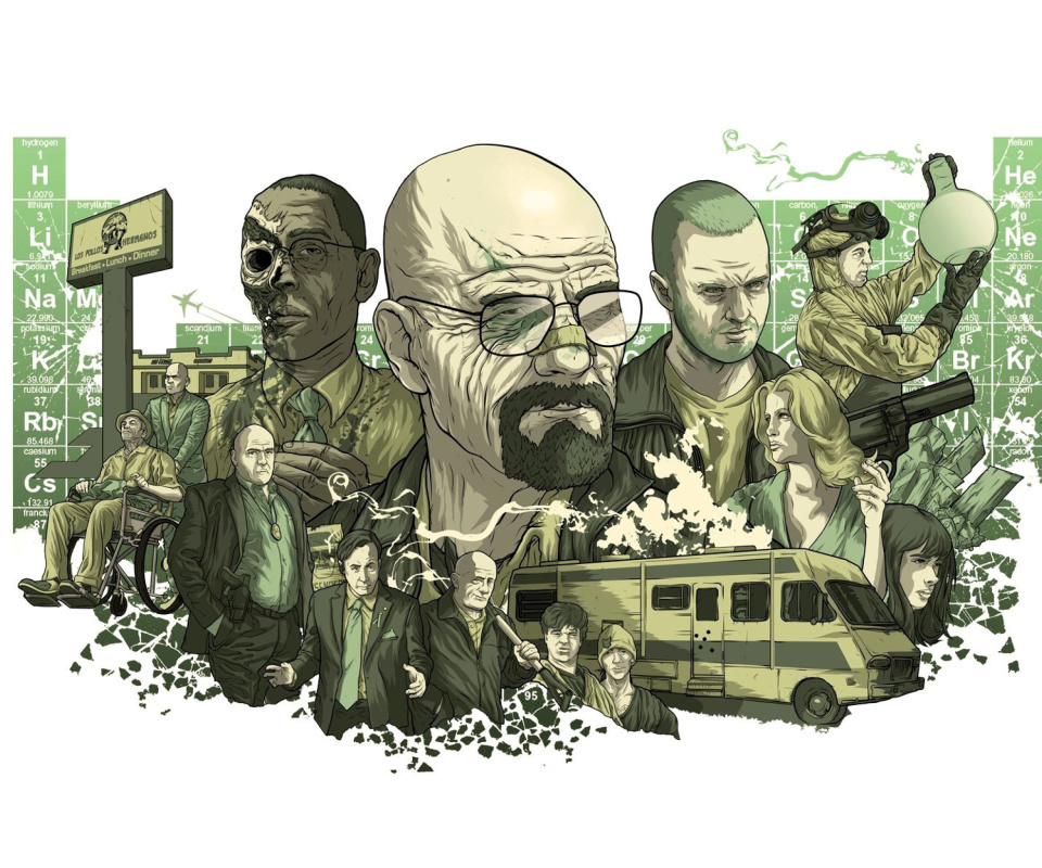 Breaking Bad Poster wallpaper 960x800