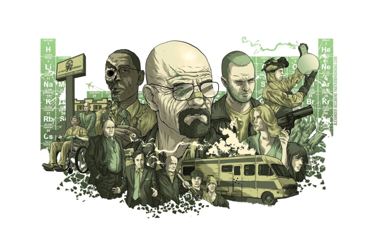 Fondo de pantalla Breaking Bad Poster