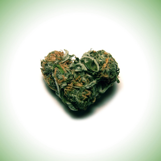 Kostenloses Weed Heart Wallpaper für iPad 2