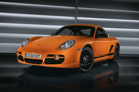 Screenshot №1 pro téma Porsche Boxster S Cayman S Special 480x320