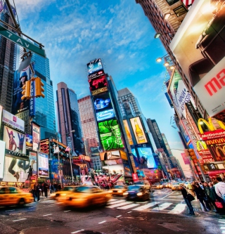 Times Square New York sfondi gratuiti per 208x208