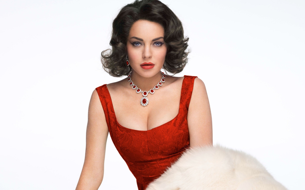 Screenshot №1 pro téma Lindsay Lohan As Elizabeth Taylor 1280x800