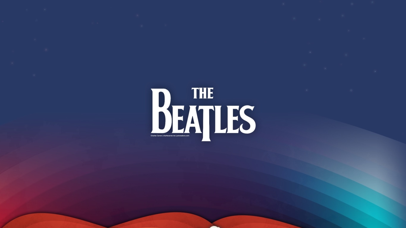 Das Beatles Rock Band Wallpaper 1366x768