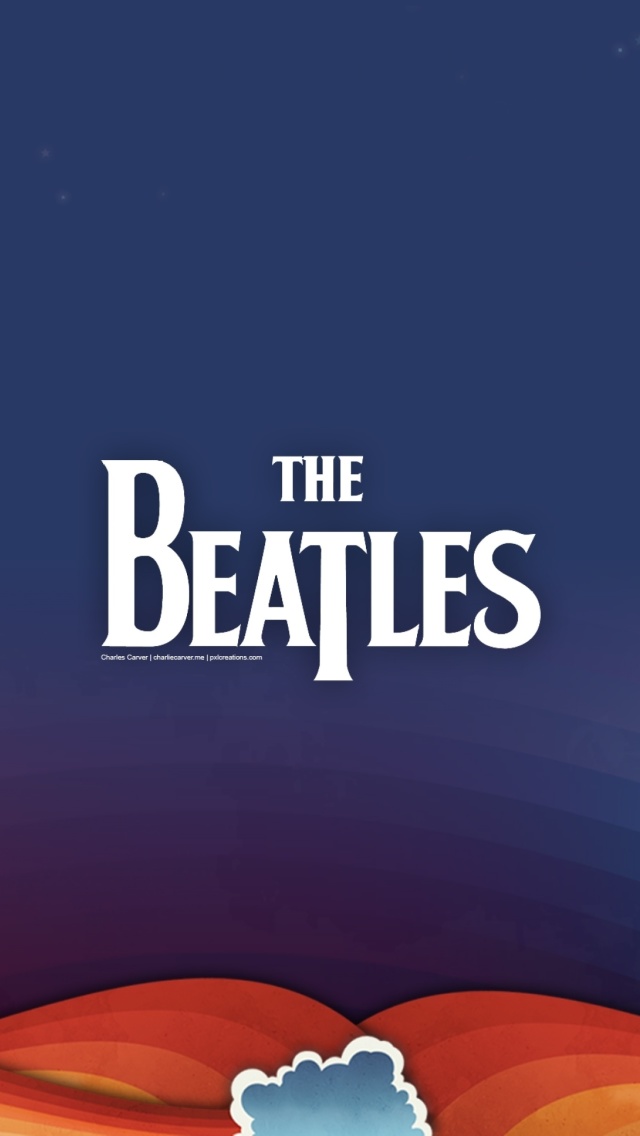 Обои Beatles Rock Band 640x1136